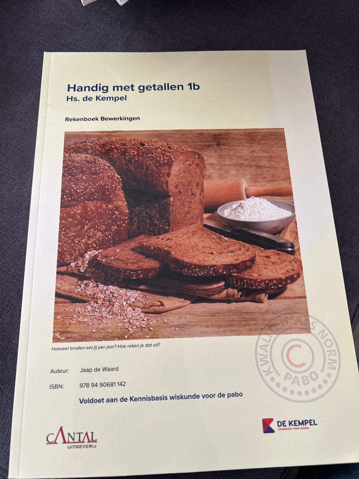 Handig met getallen 1b - Rekenboek Bewerkingen, Ophalen of Verzenden, Zo goed als nieuw, Overige niveaus, Wiskunde A