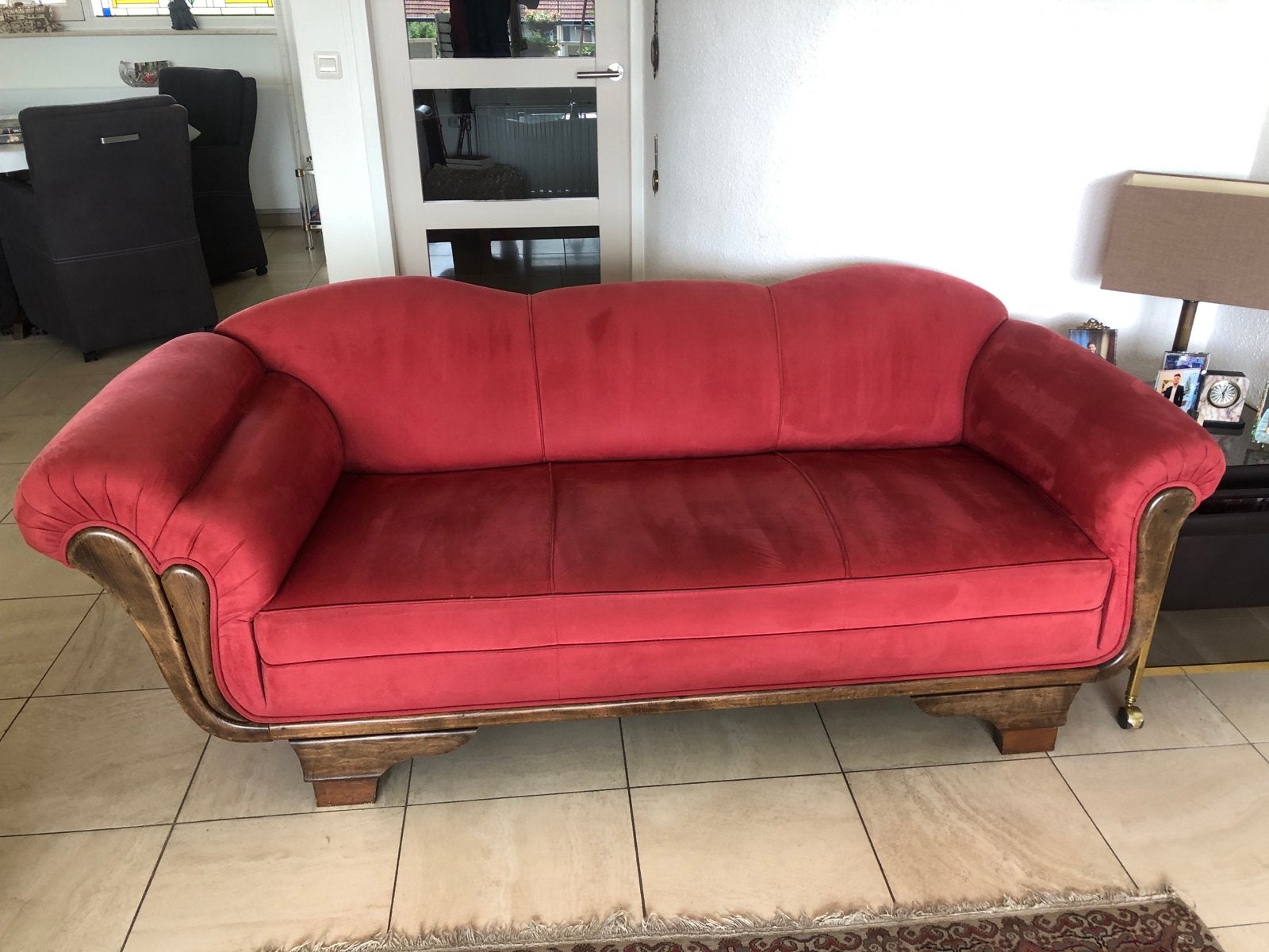 Aangeboden chaise longue in optimale staat, Huis en Inrichting, Banken | Sofa's en Chaises Longues, Ophalen, Gebruikt, 150 tot 200 cm