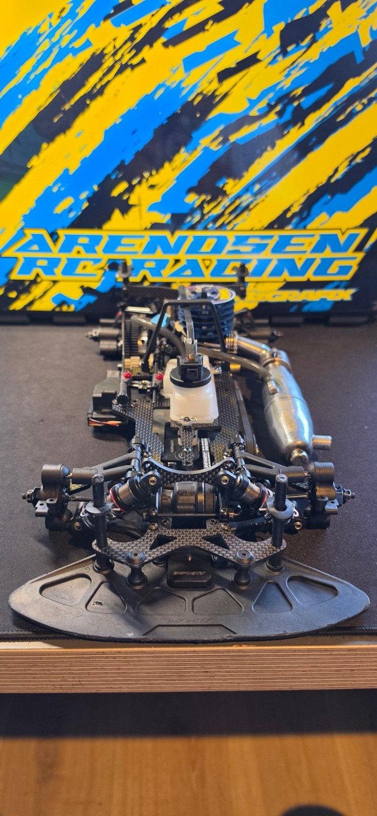 Inf1nity IF15-2 met 2 motoren en spare parts, Hobby en Vrije tijd, Modelbouw | Radiografisch | Auto's, Ophalen of Verzenden, Zo goed als nieuw