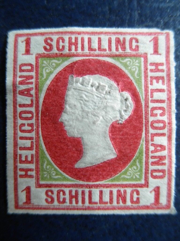 Postzegels Duitsland Helgoland 1867 nr. 2 - cw. 240,00 (*), Ophalen of Verzenden, Duitse Keizerrijk