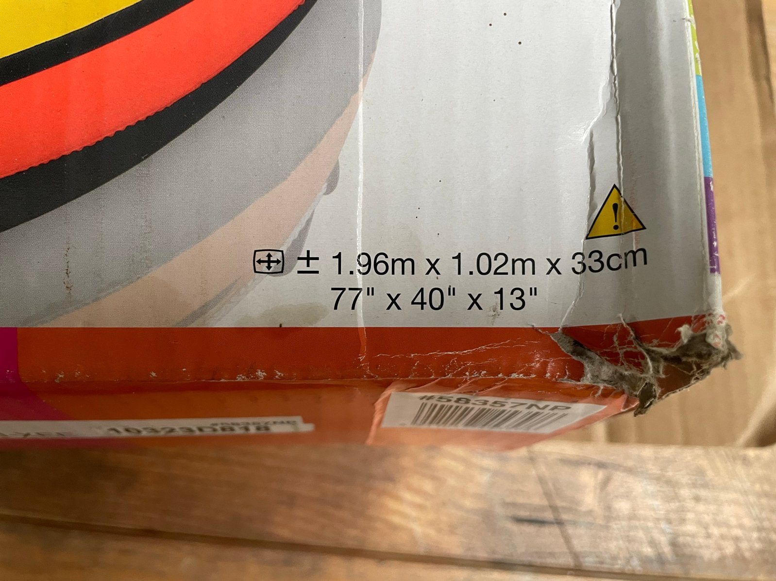 Intex Explorer 200 opblaasboot met peddels, Ophalen of Verzenden, Zo goed als nieuw