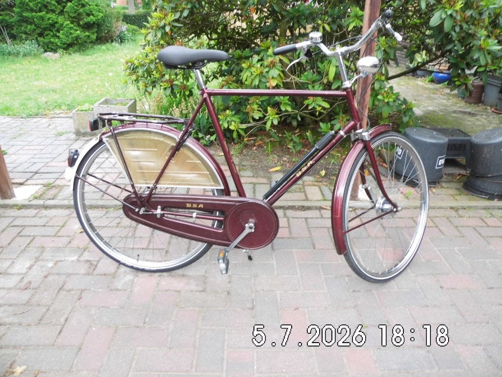 herenfiets, Gebruikt, Versnellingen, 57 tot 61 cm, Schijfrem