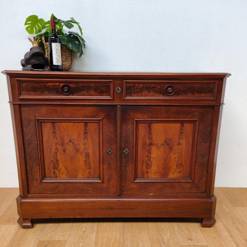 Vintage houten commode ladekast dressoir ladekastje 107, Valkenswaard, Gebruikt, 100 tot 150 cm, Info@flashbackfurniture.nl