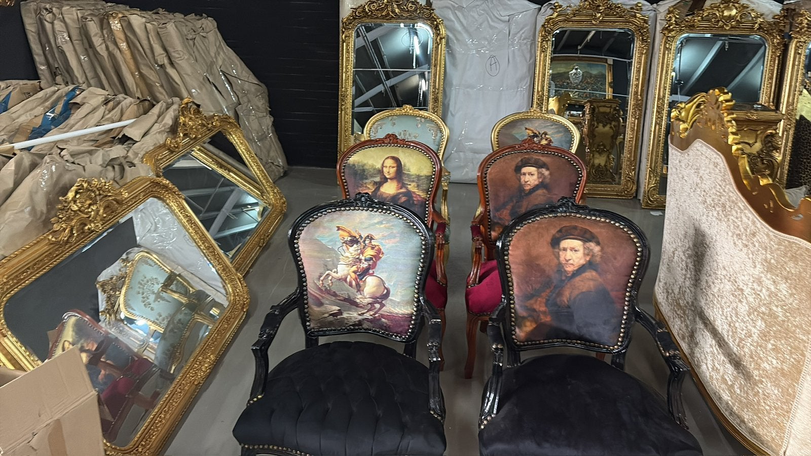 Napoleon monalisa rembrandt stoelen, Ticket of Toegangskaart
