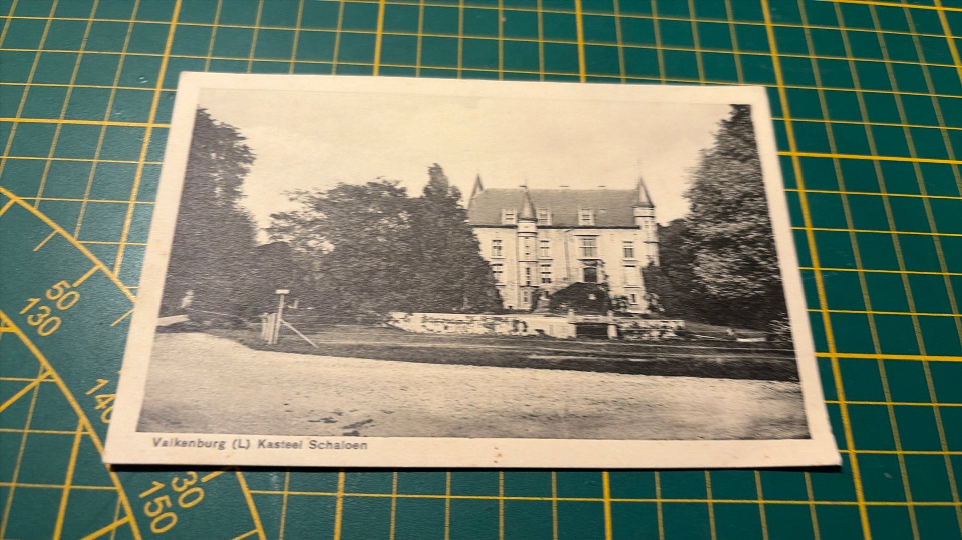 Ansichtkaart Valkenburg kasteel Schaloen, Verzenden, Limburg