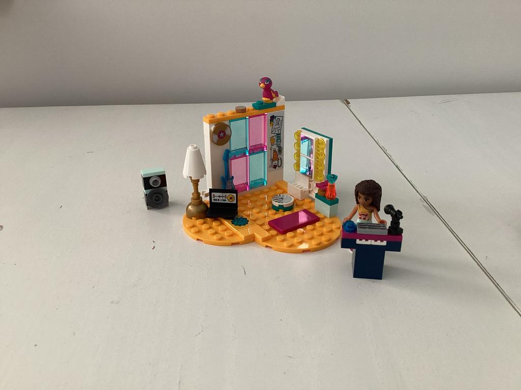 Lego Friends 41341 - 41328 Stepanie’s en Andrea’s Slaapkamer, Lego, Friends, Ophalen of Verzenden, Complete set