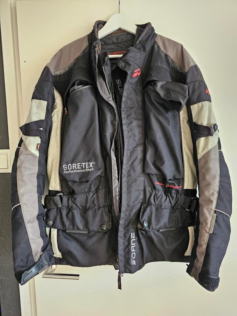 Motorjas kevlar heren Dane 4 seizoens, Ophalen of Verzenden, Tweedehands, Heren, Jas | textiel