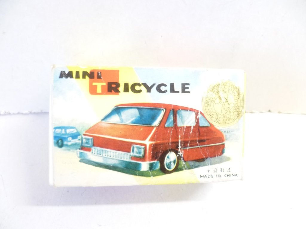 Oud Chinees blikken Mini Tricycle MF 933 11cm lang modelauto, Hobby en Vrije tijd, Ophalen of Verzenden, Nieuw, Auto