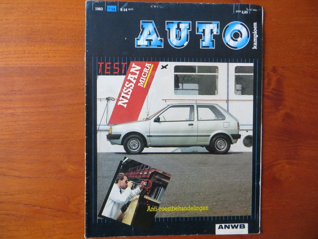 Autokampioen 14 1983 Nissan Micra, Renault 11 TSE, Cressida, Ophalen of Verzenden, Nieuw, Renault