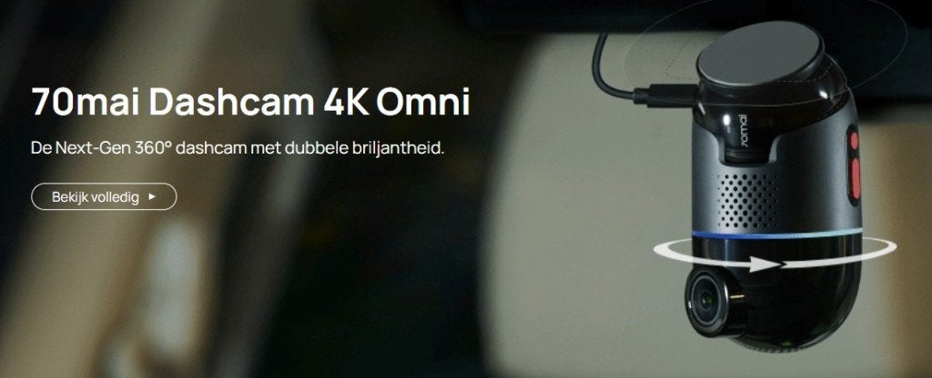 Dashcam 70mai Omni, Ophalen, Nieuw