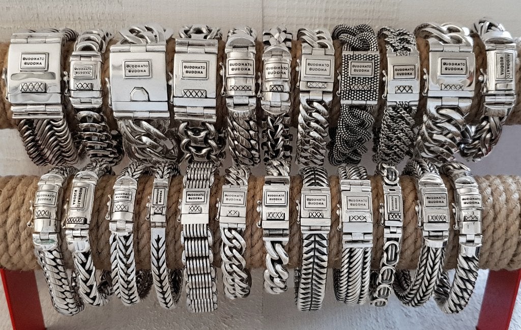 Groot assortiment Buddha to Buddha + Z3UZ sieraden zilver, Ophalen of Verzenden, Nieuw, Zilver, Zilver