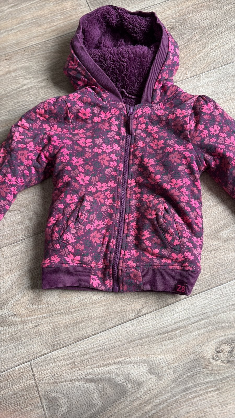 Z8 borgvest draagmaat 98, Ophalen of Verzenden, Zo goed als nieuw, Meisje, Jas
