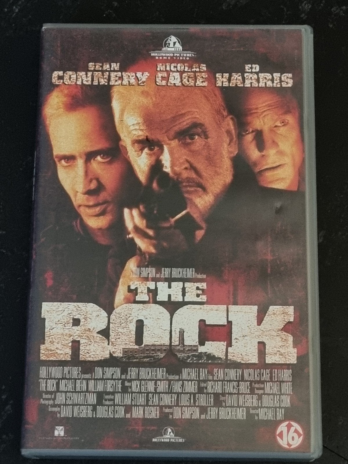 The Rock VHS - Actie en Avontuur met Sean Connery, Nederlands ondertiteld, Gebruikt, Vanaf 16 jaar, Ophalen of Verzenden