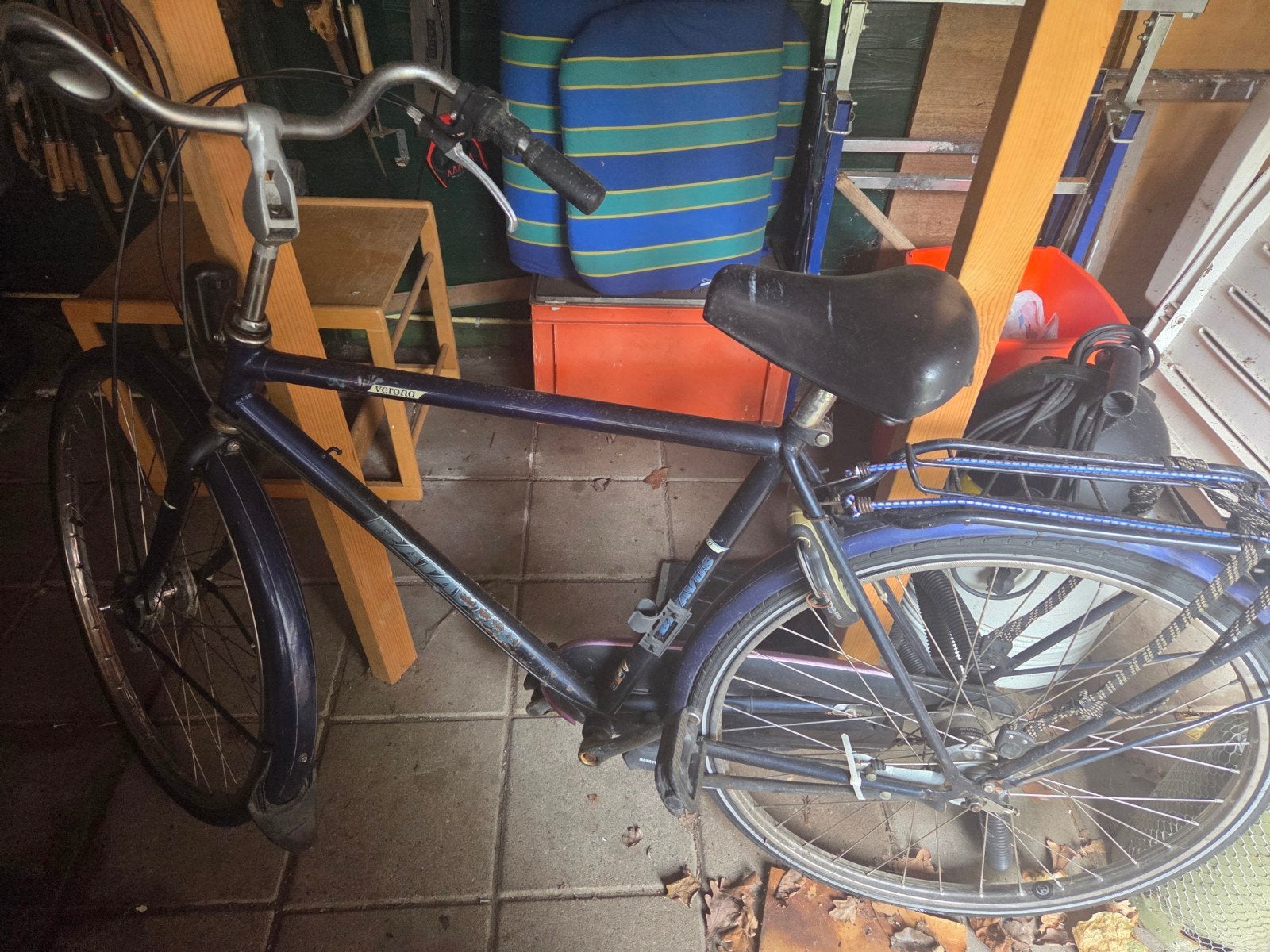 Degelijke herenfiets - Gebruikt maar functioneel, Ophalen