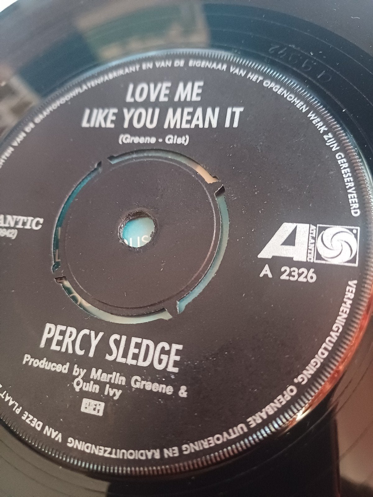 Percy Sledge - When a Man Loves a Woman 7 inch vinyl, Ophalen, Gebruikt, 7 inch, EP