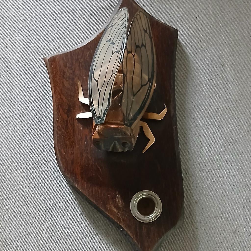 Retro, vintage pennenhouder "Cicade", vlieg, Ophalen of Verzenden