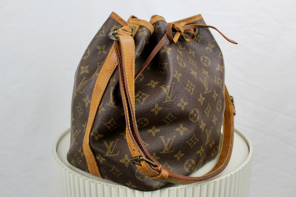 Louis Vuitton Petit Noé - 1059, Sieraden, Tassen en Uiterlijk, Gebruikt, Bruin, Ophalen of Verzenden, Louis Vuitton