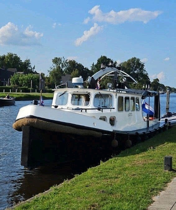 Damenvlet 12.60 – professioneel gebouwd met duwsteven, Watersport en Boten, Overige merken, Walstroom, Binnenboordmotor, 2.00 meter