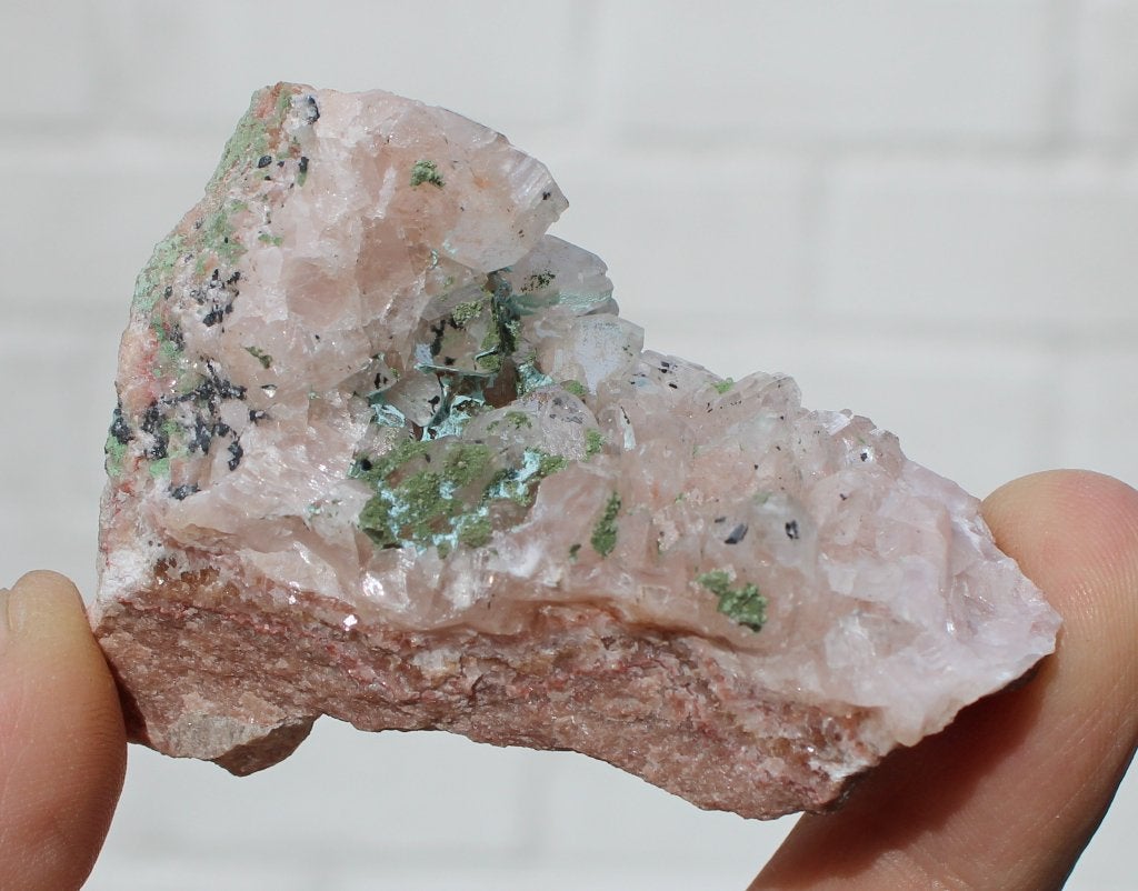 CALCIET, CHRYSOCOLLA EN KOLWEZIET uit KOLWEZI in CONGO, Ophalen of Verzenden, Mineraal