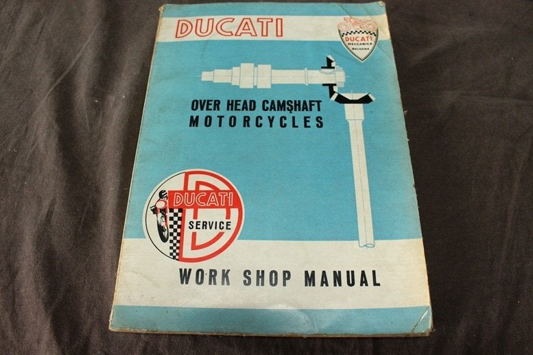 Ducati 100 125 175 200 1960 motorcycle workshop manual, Motoren, Ophalen of Verzenden, Ducati