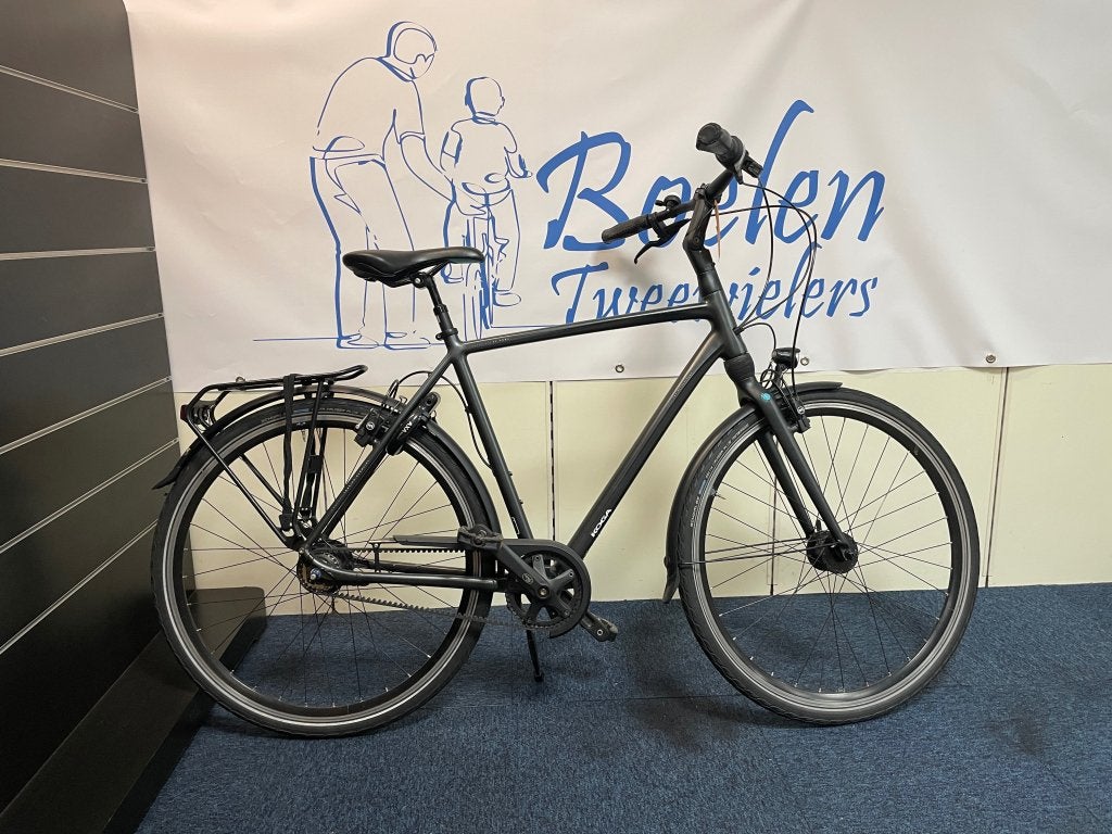 Koga Venya 28/57cm 8v Herenfiets Tourfiets Belt Drive, Vering, Velgrem, Koga, 53 tot 57 cm