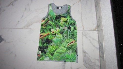 122-128 MOLO leguaan shirt, Ophalen, Zo goed als nieuw, Jongen, Shirt of Longsleeve
