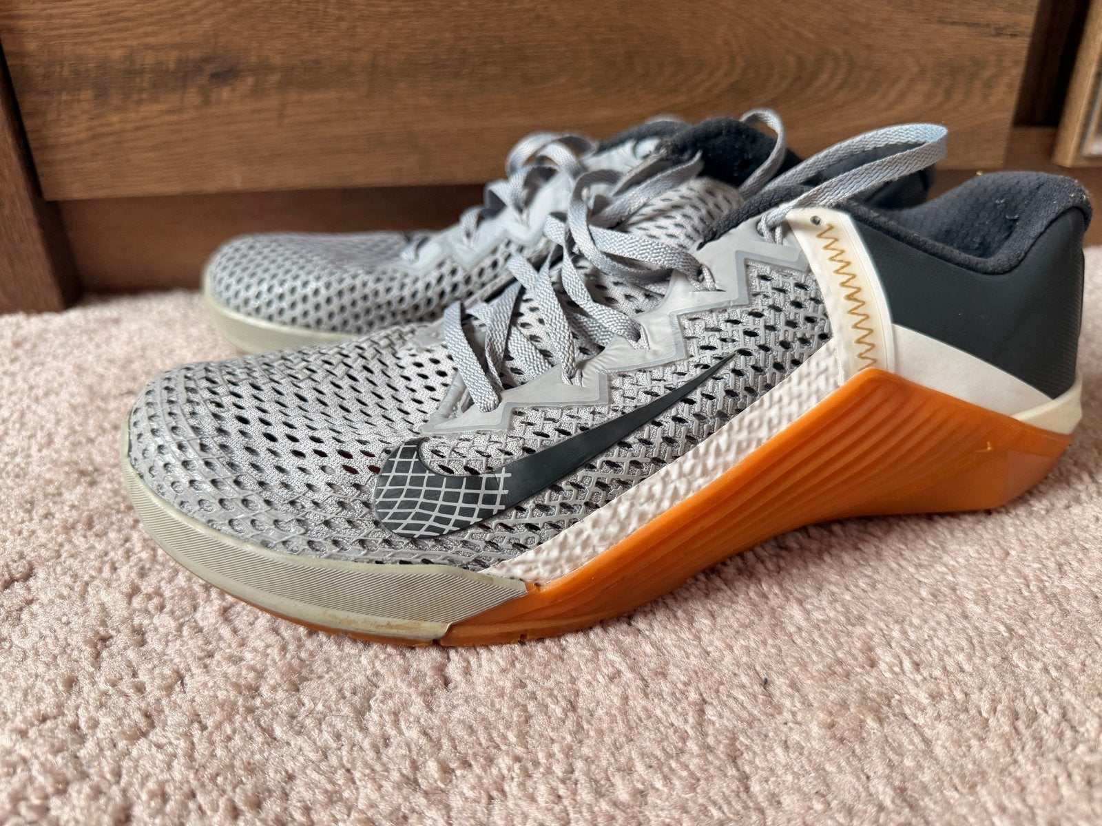 Nike Metcon 6 - Maat 45,5 met Hyperlifts, Fitness, Overige maten, Ophalen of Verzenden, Zo goed als nieuw