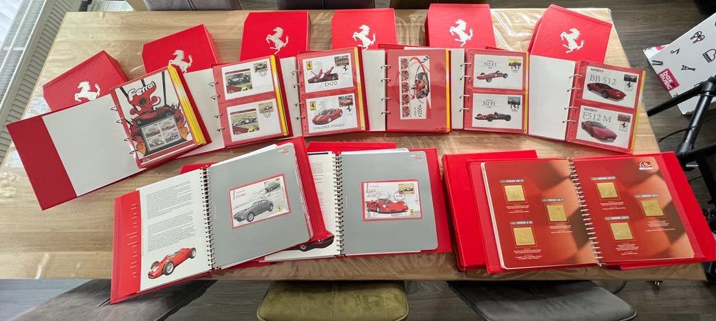 Ferrari postzegels, Ophalen, Auto's