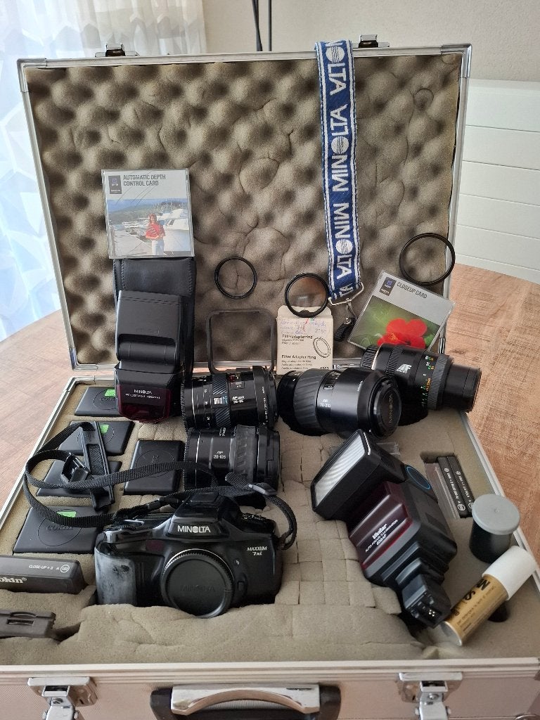 Analoge fotoapparatuur Konica Minolta, Ophalen of Verzenden, 1980 tot heden, Fototoestel