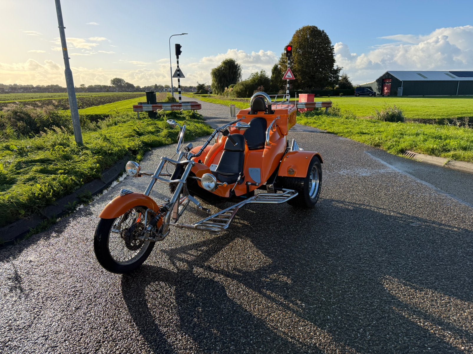 Boom Highway Trike 1200 – 2001 – oranje parelmoer – 4 versne, 1200 cc, Meer dan 35 kW