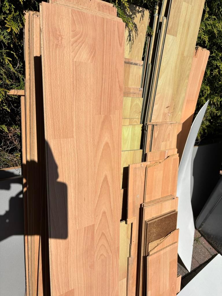Laminaatvloer, Ophalen, 50 tot 150 cm, Zo goed als nieuw, 10 m² of meer