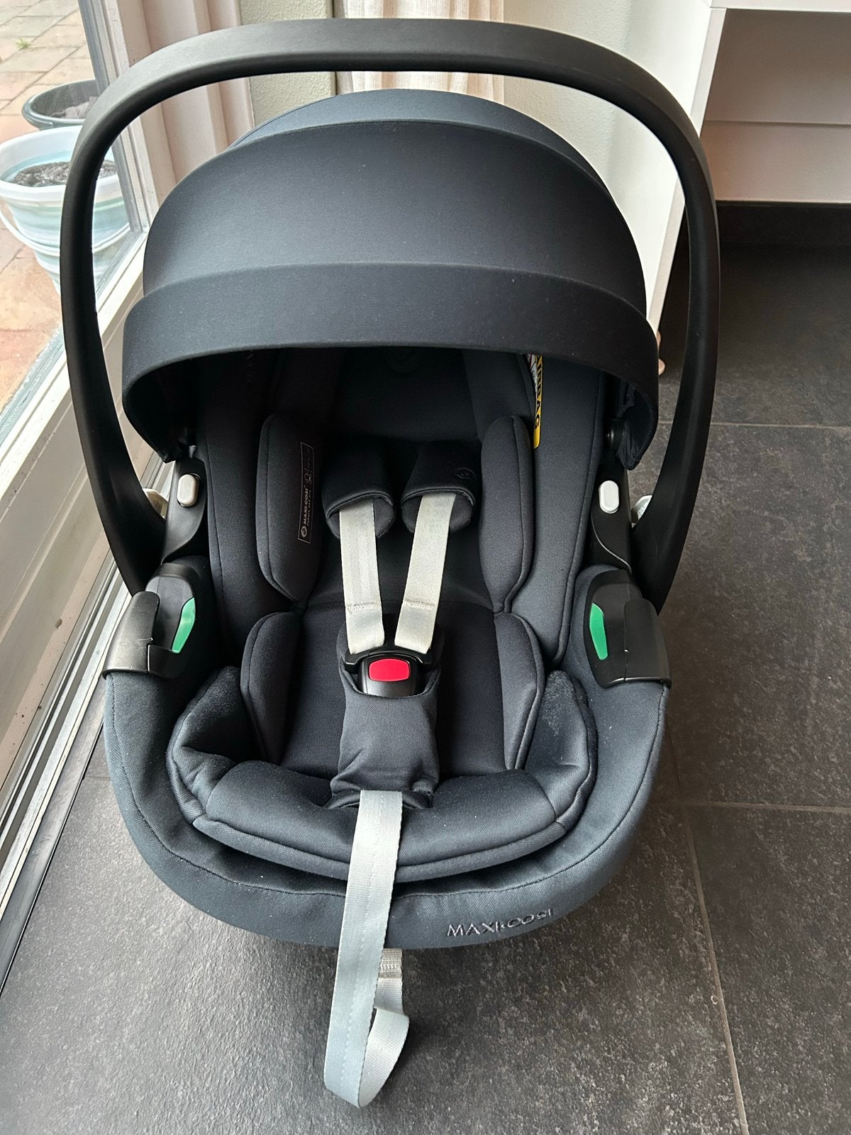 Maxi-Cosi Pebble 360 Pro autostoel Essential Graphite, Ophalen, Autogordel of Isofix, Gebruikt, Slaapstand