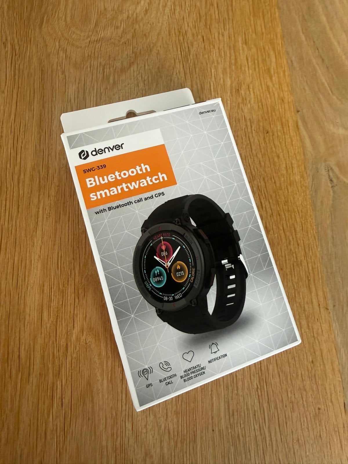 Denver smartwatch swg-339 Nieuw !, Ophalen of Verzenden, Zo goed als nieuw