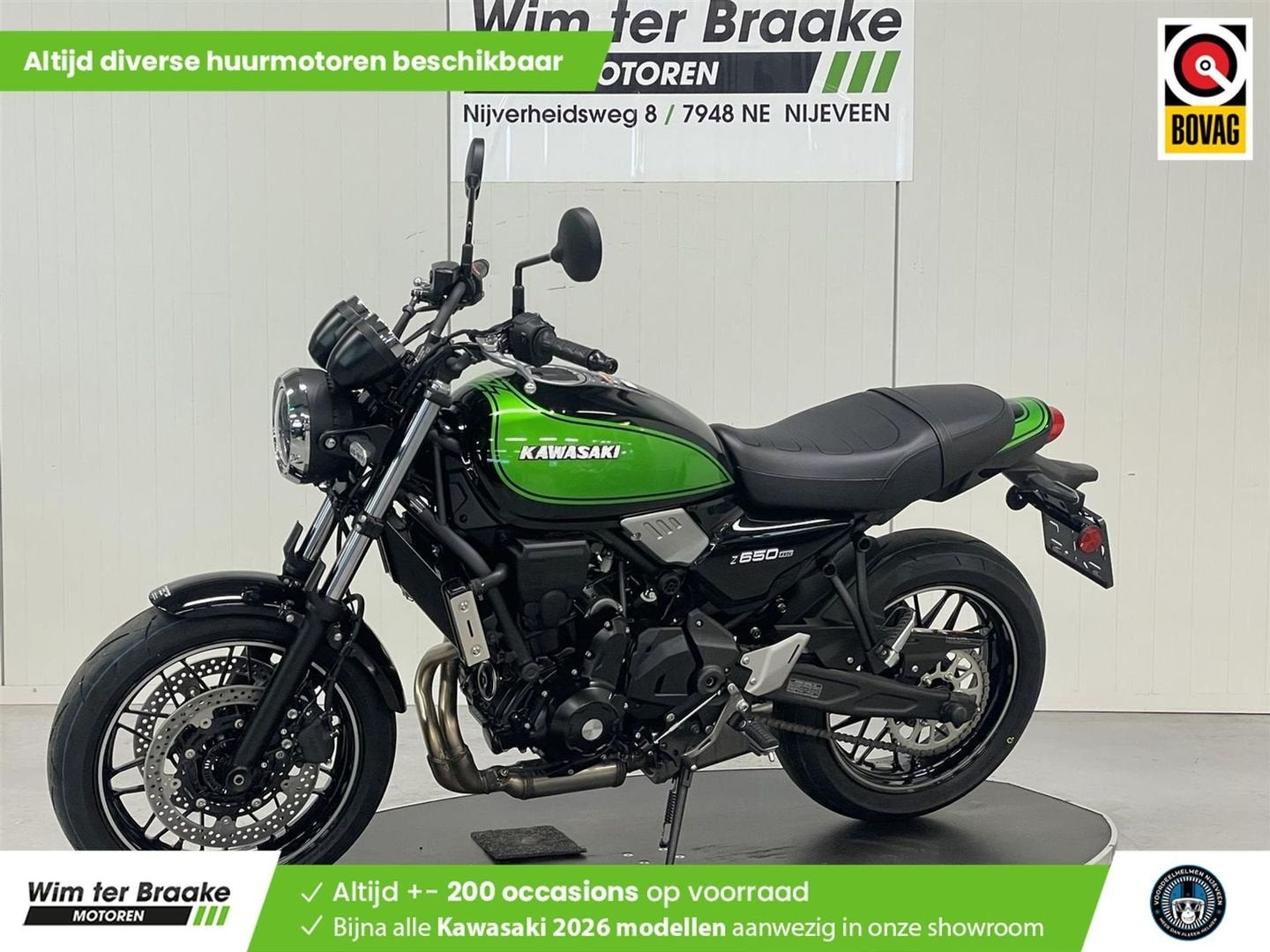 Kawasaki Z 650 RS ABS (bj 2025), 2 cilinders, Kawasaki, Bedrijf, Onbekend
