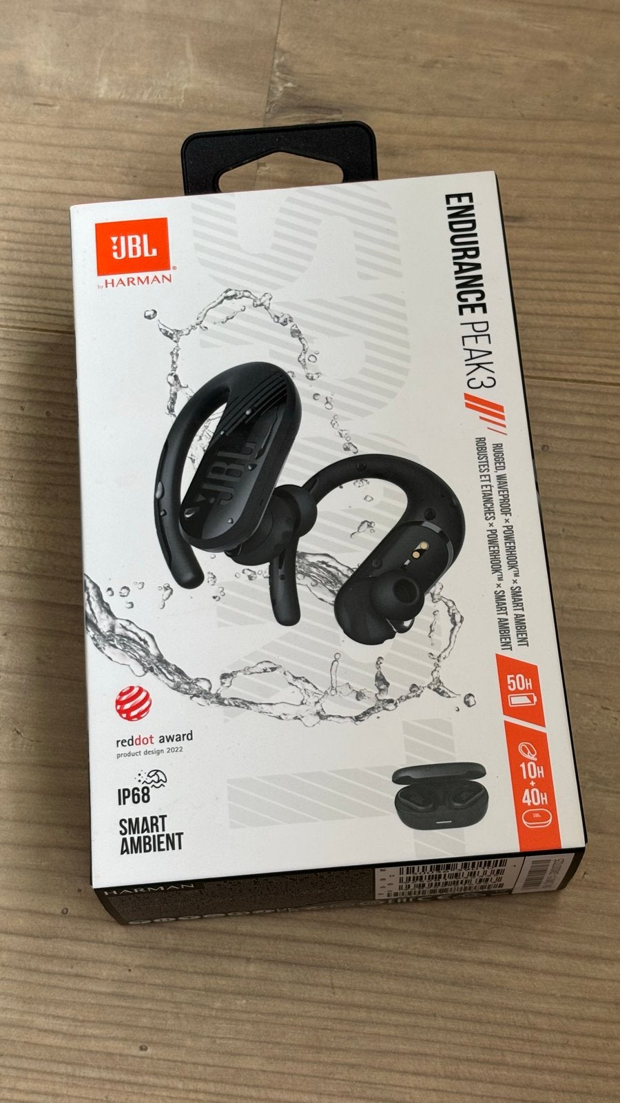 JBL Endurance Peak 3 - nieuw, In-ear, JBL, Bluetooth, Ophalen of Verzenden