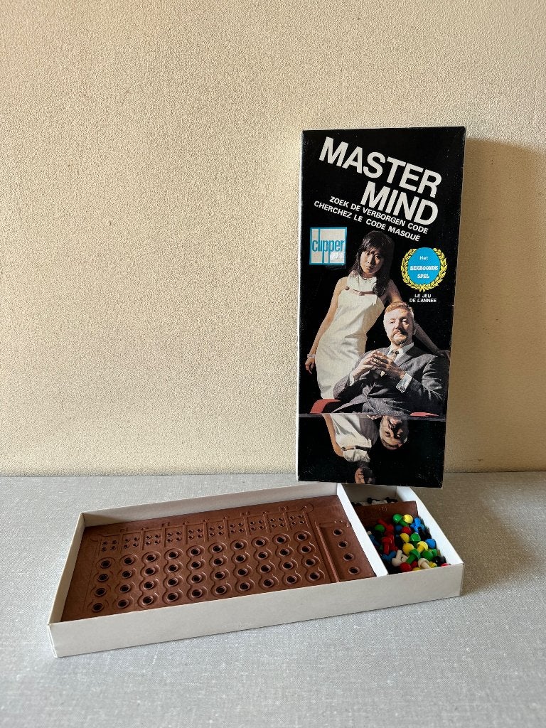 Z.G.A.N. mastermind het bekende code spel JEUGDSENTIMENT, Een of twee spelers, Ophalen of Verzenden, Zo goed als nieuw, Clipper