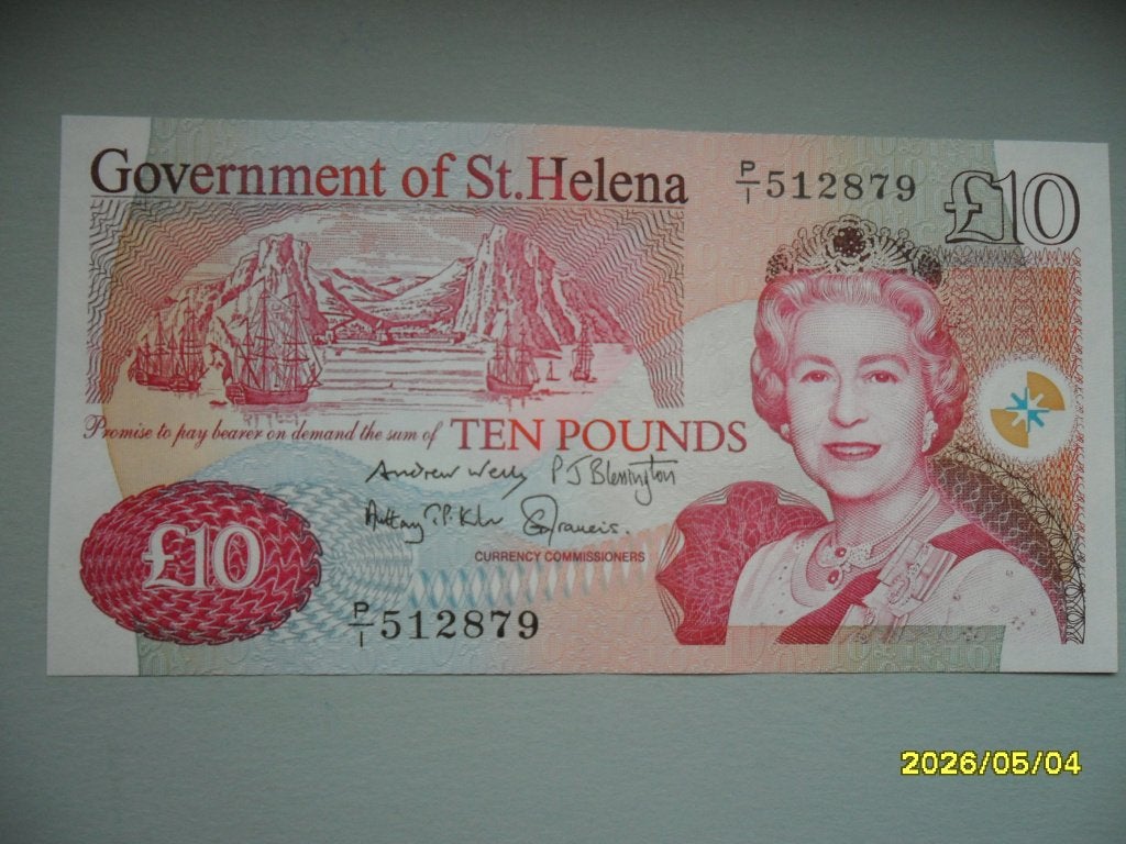 St. Helena #12b [2012] / 10 pounds UNC, Verzenden, Overige landen, Los biljet