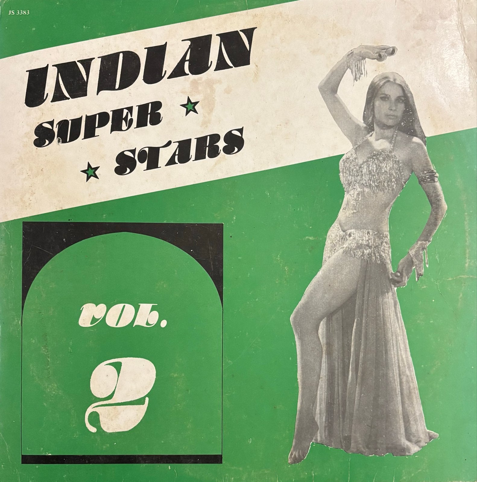 Indian Super Stars Vol. 2 LP - Bollywood Soundtrack, Cd's en Dvd's, Verzenden, Gebruikt, 12 inch