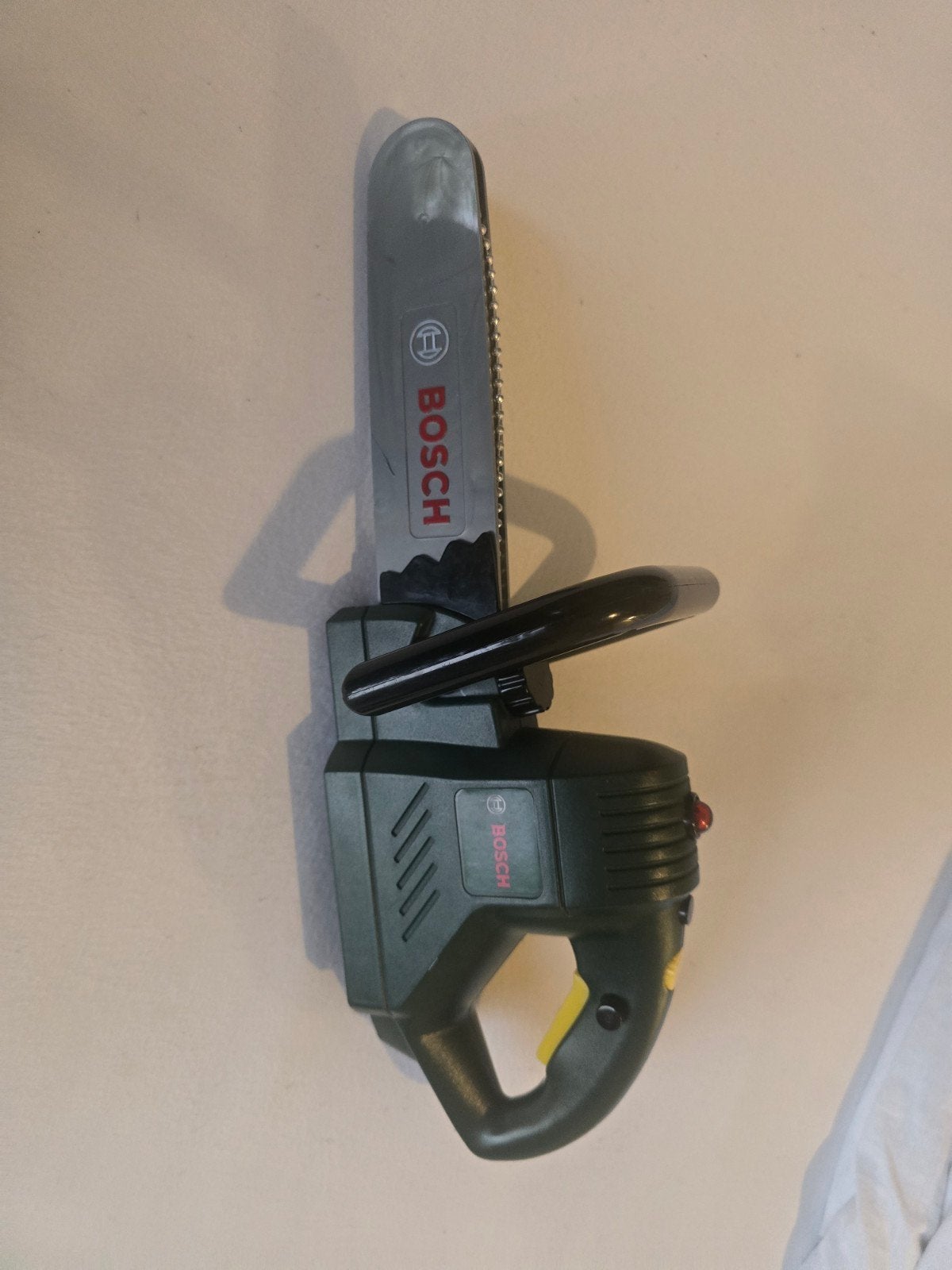 Bosch speelgoed kettingzaag met licht en geluid, Kinderen en Baby's, Ophalen of Verzenden, Gebruikt, Knutselen, Met licht