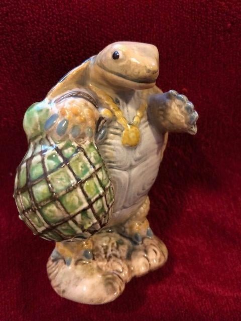 Beatrix Potter Beeldje Schildpad Mr Alderman Ptolomy Beswick, Verzamelen, Beelden en Beeldjes, Ophalen of Verzenden, Zo goed als nieuw