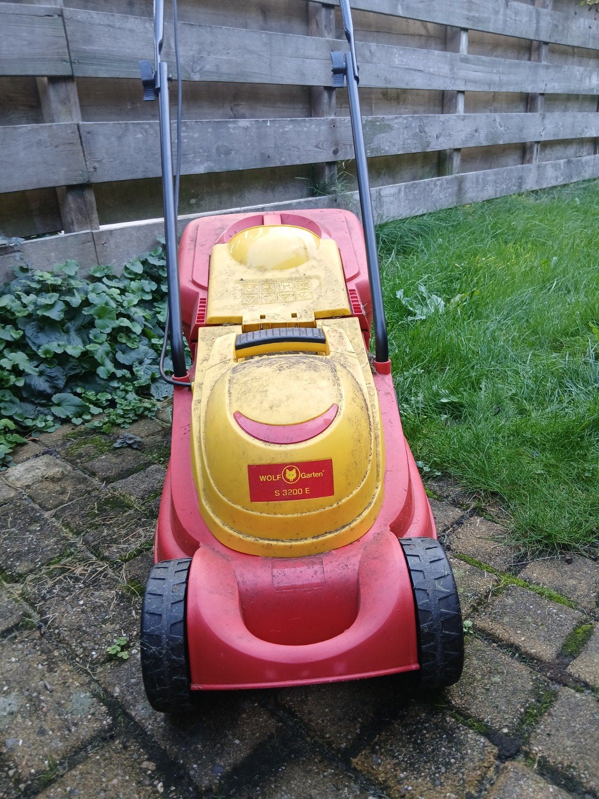 Wolf Garten S 3200 E Elektrische Grasmaaier, Tuin en Terras, Cirkelmaaier, Elektrische grasmaaier, Ophalen of Verzenden, 30 t/m 39 cm