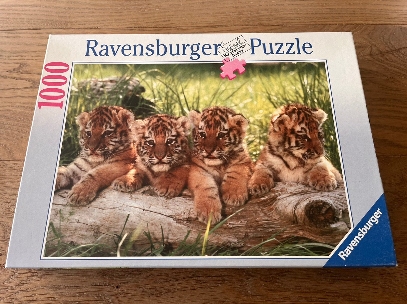 Ravensburger puzzel 1000 stukjes Wild cats, Ophalen of Verzenden, 500 t/m 1500 stukjes, Zo goed als nieuw