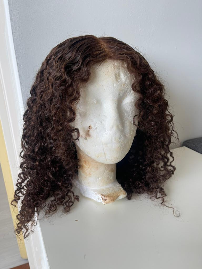 Human hair lace wig, Sieraden, Tassen en Uiterlijk, Uiterlijk | Haarverzorging, Ophalen of Verzenden, Zo goed als nieuw, Pruik of Haarverlenging