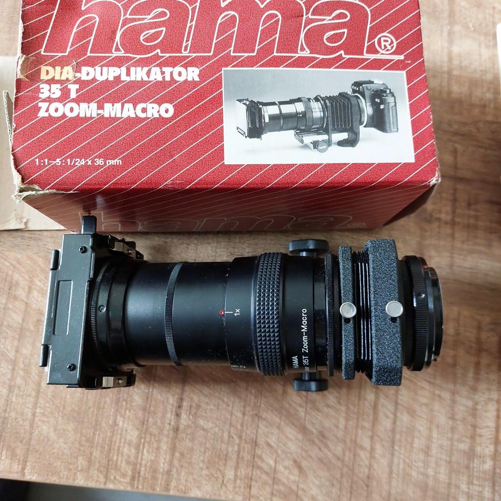 Hama Dia-Duplikator 35 T Zoom-Macro, Ophalen of Verzenden