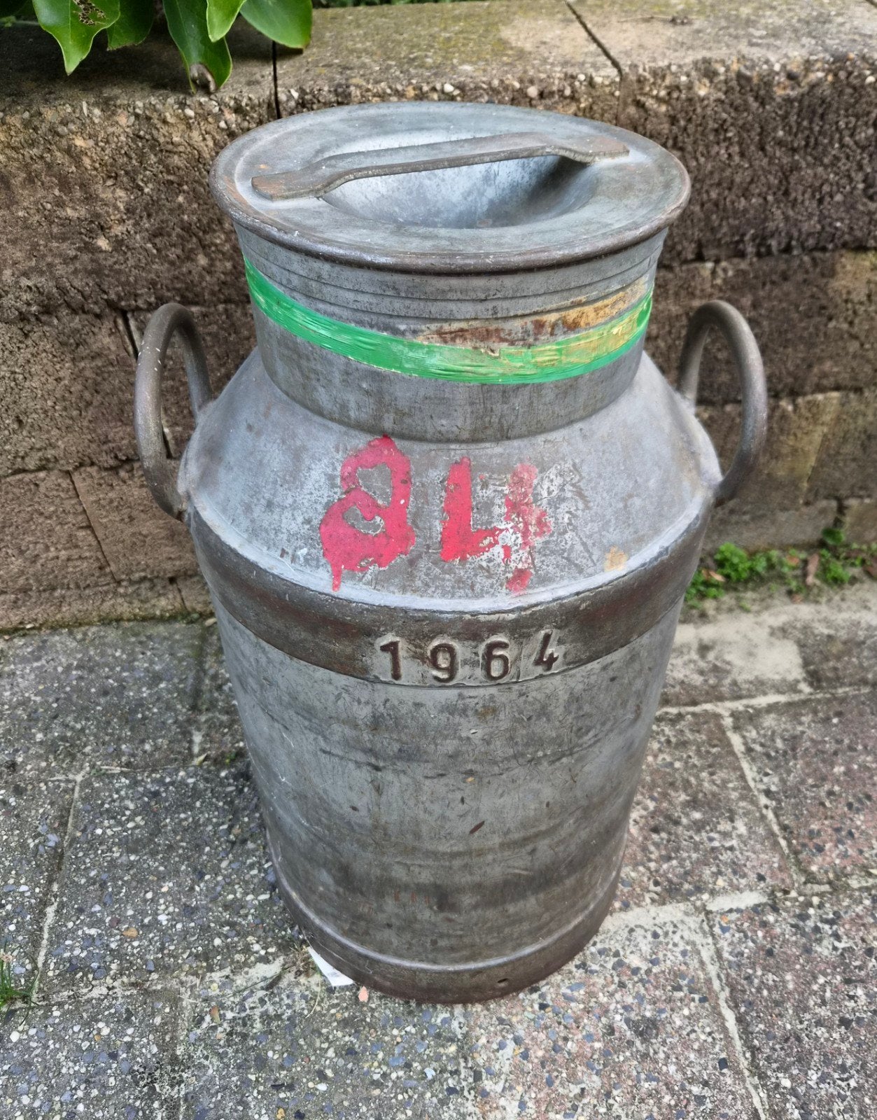 Oude Verzinkte Melkbus uit 1964 (40 liter), Ophalen, Zo goed als nieuw