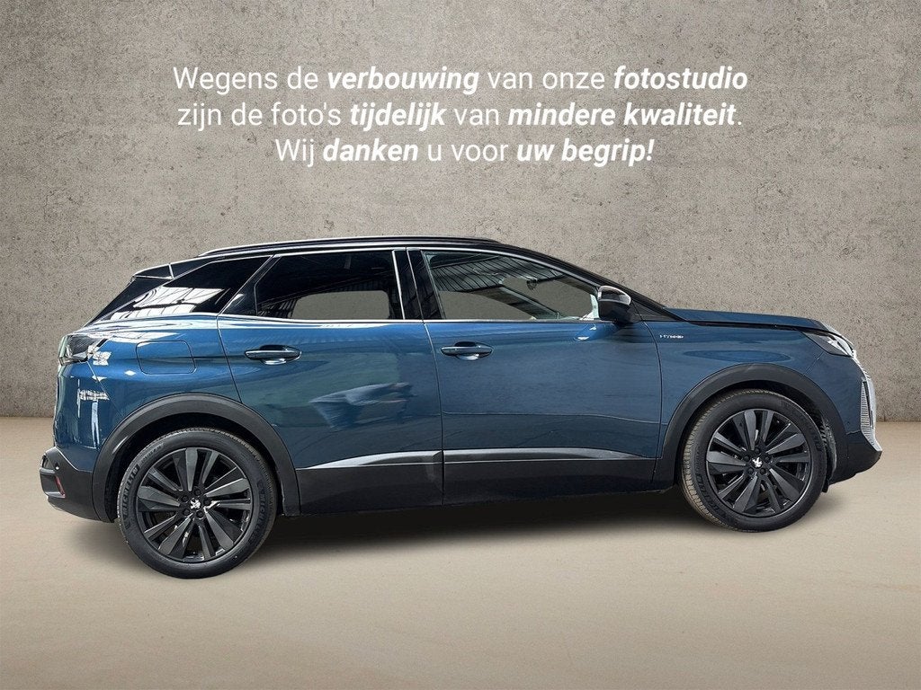 Peugeot 3008 1.6 HYbrid 225 GT Sport 225Pk Automaat (PANORAM, Auto's, Peugeot, 12 maanden, Blauw, Plug-in hybride, Bedrijf