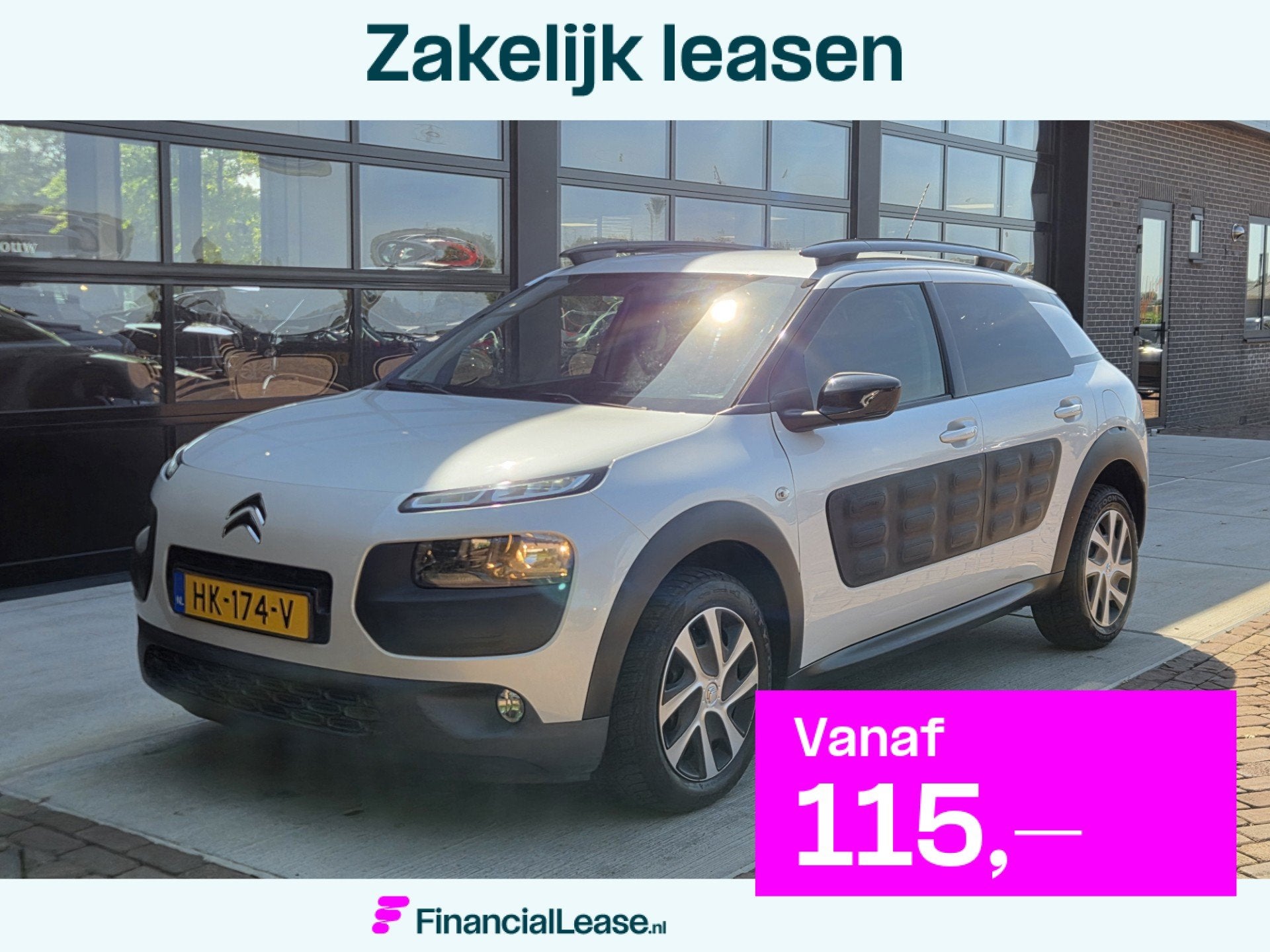 Citroen C4 Cactus 1.2 PureTech Feel | Trekhaak | Navigatie, Voorwielaandrijving, Gebruikt, 1199 cc, 82 pk