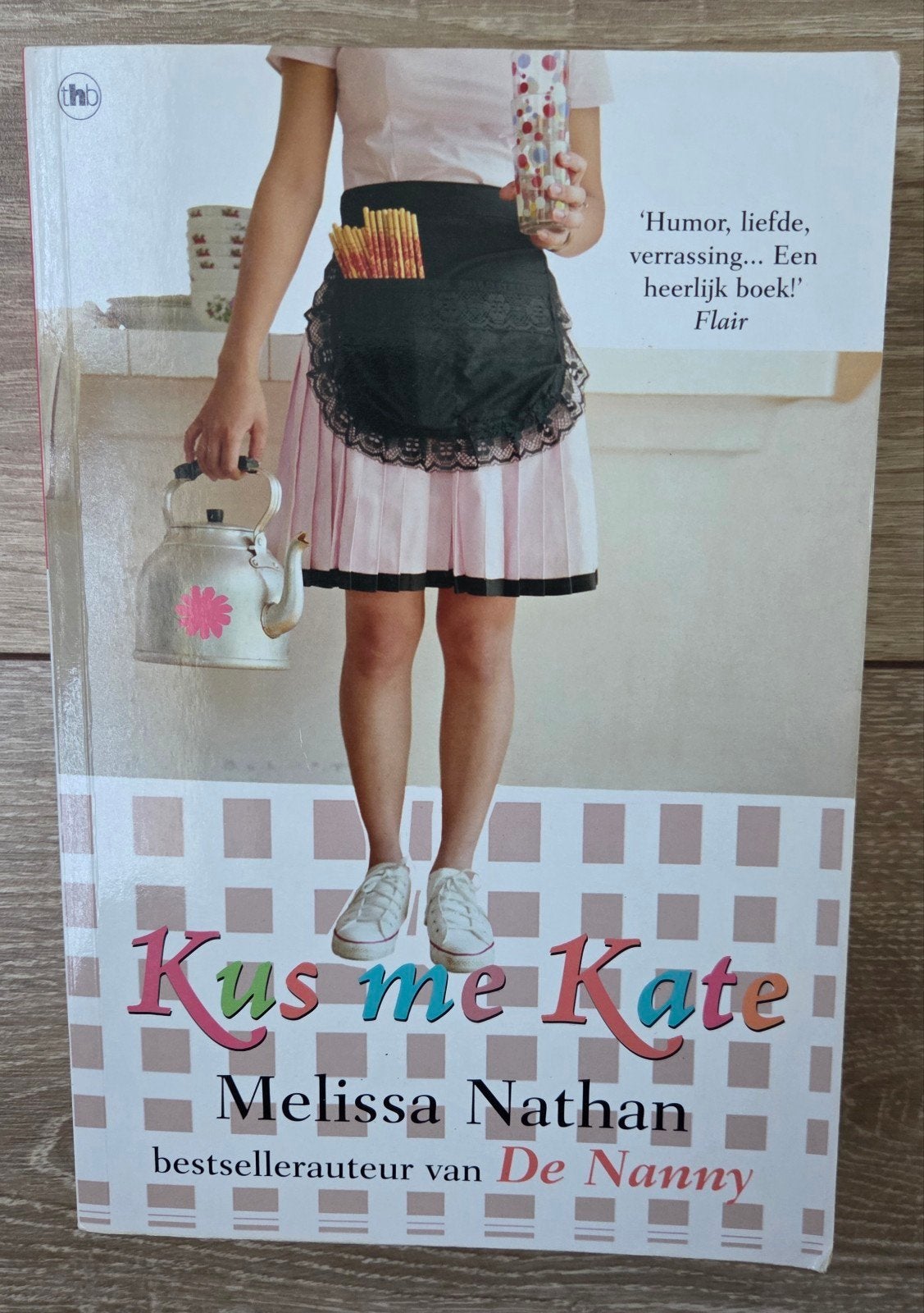 Melissa Nathan - Kus me Kate, Ophalen of Verzenden, Zo goed als nieuw, M. Nathan