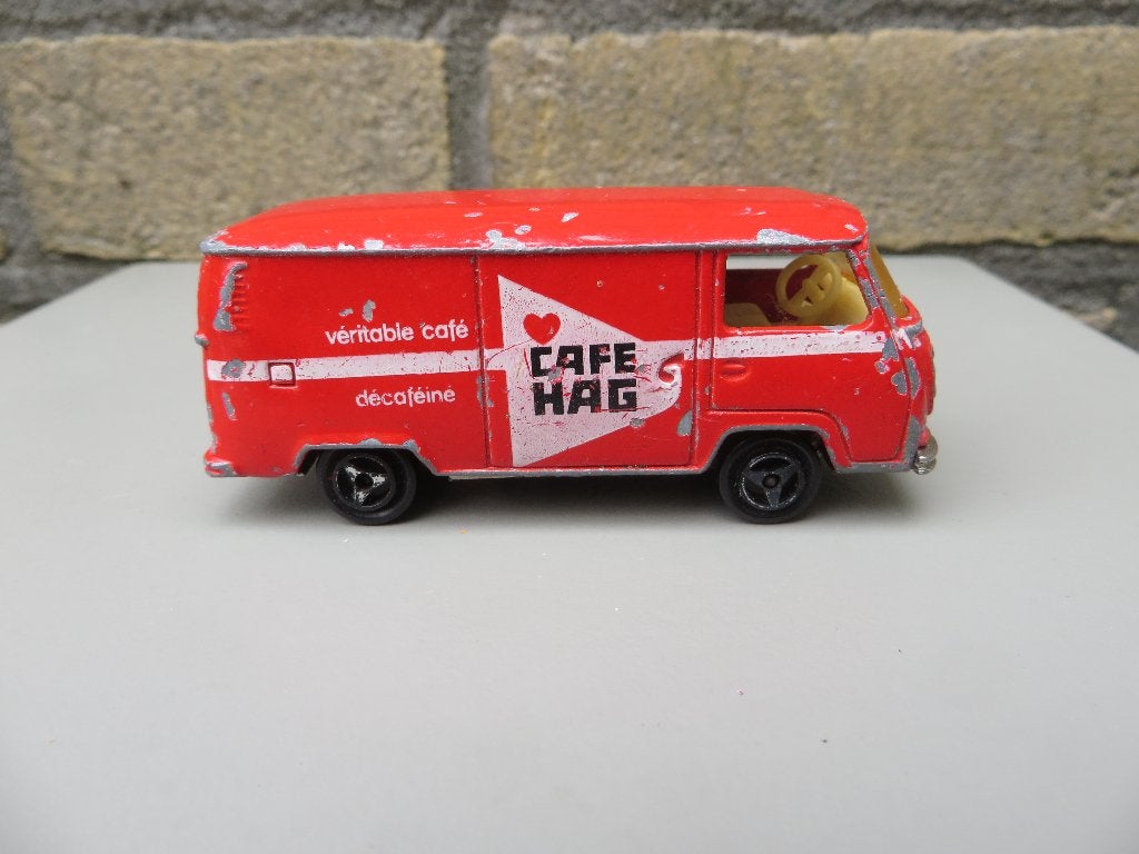 Majorette Volkswagen T2 Transporter CAFE HAG, Ophalen of Verzenden, Gebruikt, Bus of Vrachtwagen