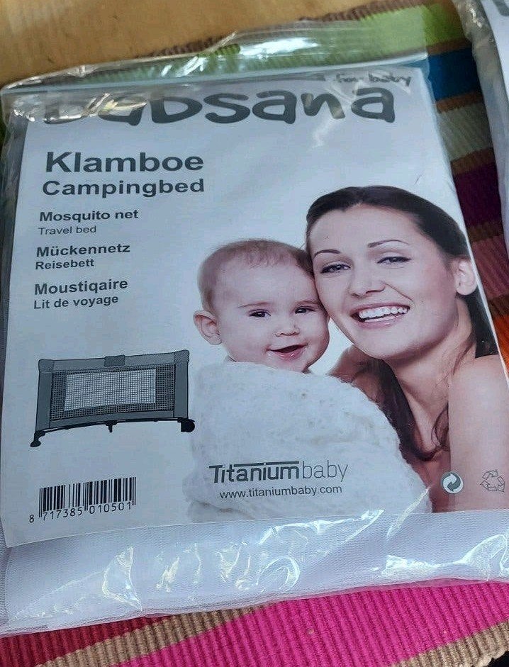 Titaniumbaby Klamboe Campingbed - Nieuw in verpakking, Ophalen of Verzenden, Nieuw